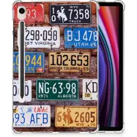 B2Ctelecom Samsung Galaxy Tab S9 Tablet Backcover met foto Kentekenplaten