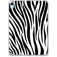 B2Ctelecom iPad (2022) 10.9 Back Case Zebra