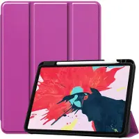 Peachy Trifold hoes geschikt voor iPad Pro 11 inch (2018 2020 2021 2022) & iPad Air 4 en 5 - paars