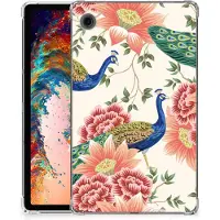 B2Ctelecom Back Cover voor Back Case voor Samsung Galaxy Tab A9 Pink Peacock