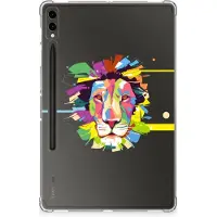 B2Ctelecom Samsung Galaxy Tab S9 Plus Tablet Back Cover Lion Color