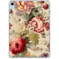 B2Ctelecom Siliconen Hoesje voor iPad (2022) 10.9 | iPad 10.9 (2025) Bloemen