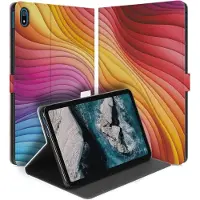 B2Ctelecom Uniek Nokia T20 Tablethoesje met Stand - Regenboog Design | B2C Telecom