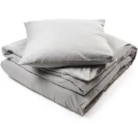 Libeco Dekbedovertrek California Optic White Linnen-260 x 240 cm