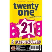 White goblin games Twenty One - 2 scorebloks