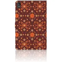 B2Ctelecom Lenovo Tab P11 | P11 Plus Tablet Hoes Batik Brown