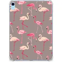 B2Ctelecom iPad (2022) 10.9 | iPad 10.9 (2025) Back Case Flamingo