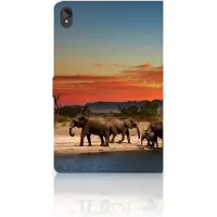 B2Ctelecom Lenovo Tab P11 | P11 Plus Flip Case Olifanten
