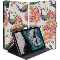B2Ctelecom Uniek Nokia T20 Tablethoesje met Stand - Pink Peacock Design | B2C Telecom
