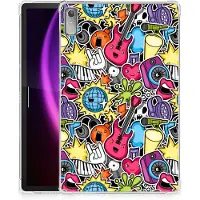 B2Ctelecom Lenovo Tab P11 Gen 2 Leuke Siliconen Hoes Punk Rock