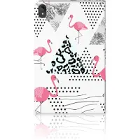 B2Ctelecom Lenovo Tab P11 | P11 Plus Flip Case Flamingo Triangle