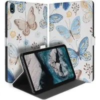 B2Ctelecom Uniek Nokia T20 Tablethoesje met Stand - Vlinders Design | B2C Telecom