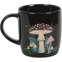 Something Different - Forest Mushroom Mok/beker met Bospaddenstoelen - Dark Forest Bospaddenstoel Mok - Multicolours - 340ml