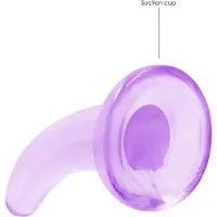 Realrock Niet Realistische Dildo voor G-spot 11.5 cm - Paars