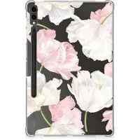 B2Ctelecom Samsung Galaxy Tab S9 Plus Siliconen Hoesje Lovely Flowers