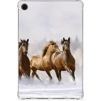 B2Ctelecom Samsung Galaxy Tab A9 Plus Back Case Paarden