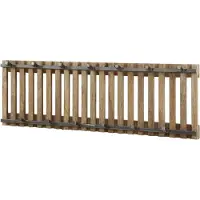 Lt-luce Kapstok Tweak Mango Hout Zandkleur 13 Haken 100cm