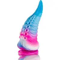 Epic - PHORCYS BLUE TENTACLE DILDO BIG SIZE | DILDO | XXL DILDO | DILDO MET ZUIGNAP | SEX TOYS VOOR VROUW | SEX TOYS VOOR KOPPELS | SEKSSPEELTJES VOOR VROUW | SEKSSPEELTJES VOOR KOPPELS