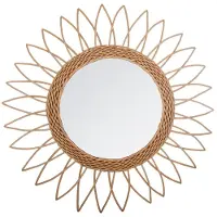 Atmosphera spiegel rotan - Dia 50 cm - Punt - Wandspiegel
