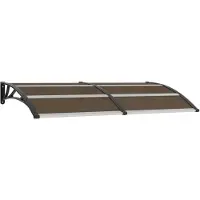vidaXL Deurluifel 200x100 cm pc zwart