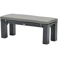 Garden Impressions Nika sportbank 115,5 x 43 cm - zand - teak look