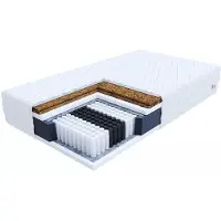 FDM GRADO Matras 80x200 cm - Hoogte 19 cm H4 en H5 - Multi Pocketvering Matrassen - Dubbelzijdig - 7 zones - Antiallergisch