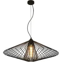 Fantasia 3403562 Daxos 1x E27 Pendel Zwart Ø80cm
