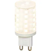 QAZQA Slimme wandlamp zwart 8 cm incl. Wifi G9 - Transfer
