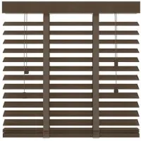 Decosol 962 Jaloezie Horizontaal Deluxe Hout Donkerbruin 120x180cm