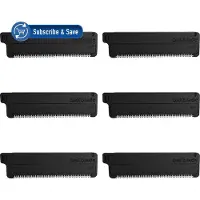 Bakblade Scheermesjes – Dryglide Navulpatronen – 6 stuks – Zwart