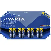 Varta 8x Longlife Power Alkaline Batterijen AA 8 stuks
