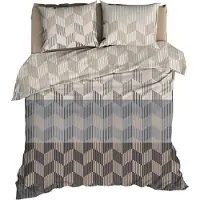 Satin d'or Coperni Dekbedovertrek - Lits-jumeaux - 240x200/220 cm - Beige