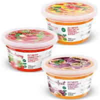 The Inspire Food Company Inspire Food Company - Bubble tea - Bubble Tea Parels - Popping Boba Pearls - Popping Fruitparels - Aardbei, Mango, Passievrucht - 3 x 450 gram
