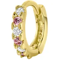 Lucardi Sieraden goud / pink / zilver
