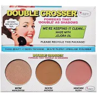 Thebalm Gezicht Blush Double Crosser Highlighter, Bronzer & Blush Palette