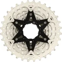Sunrace Cassette CSRS3 11 speed 11-28T - metallic met zwarte spider