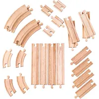 Big Jigs houten uitbreidingsset rails en bochten