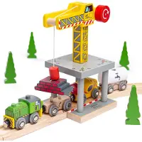 Big Jigs houten hijskraan