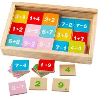 Bigjigs Toys Sommen in een kistje