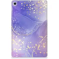 B2Ctelecom Tablethoes voor Lenovo Tab M10 Plus (3e generatie) Watercolor Paars