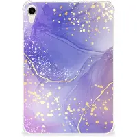 B2Ctelecom Tablethoes voor Apple iPad mini 6 (2021) Watercolor Paars
