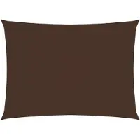 vidaXL Zonnescherm rechthoekig 2x3,5 m oxford stof bruin