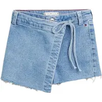 Tommy Hilfiger DENIM SKORT LIGHT WASH Meisjes Broek - Denim - Maat 16