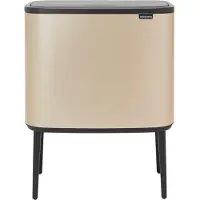 Brabantia Bo Touch Bin Prullenbak - 36 liter - 1 vak - Metallic Gold