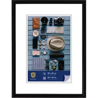 Henzo Fotolijst Napoli 40x50cm zwart zwart Kunststof Fotolijst
