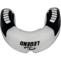 Legend Sports Anti Shock Gebitsbeschermer Heren/Dames Zwart-Transp - Hoogste kwaliteit - Triple Layer Gel technologie - Optima forma fitting