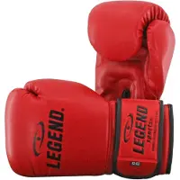 Legend Sports Powerfit & Protect Bokshandschoenen Heren/Dames Rood PU