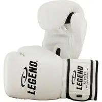 Legend Sports Powerfit & Protect Bokshandschoenen Heren/Dames Wit PU