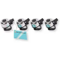 Merkloos Aluminium Fietsbel Set - Luide Fietsbelgeluid - Fietsaccessoires - Hoogte: 6cm, Lengte: 5cm, Breedte: 3cm