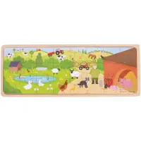 Bigjigs Toys Op De Boerderij Puzzel